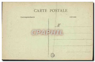 Thouars (D.S.) — Ogólny widok miasta z XVII wieku — Dando-Berry, n° 58 — Rewers