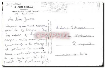 Fort Mahon Plage — Brzeg Opalu — Wydawnictwo D'AKT — Rewers