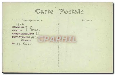 Paris — Notre-Dame — Túmulo do Duque d'Arcourt, por Pigalle — Verso