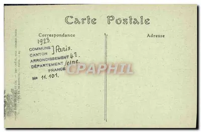 Paryż — Katedra Notre-Dame — Chimery — JNDhot. — Rewers