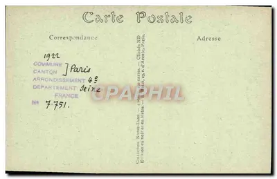 Notre-Dame — Portail da direita — Grupo de Santos — ND Hol. — Verso