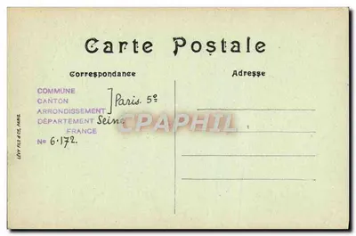 Parigi — La Sindaca del 1° Municipio — LL. n° 1160 — Verso