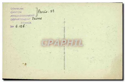 Igreja de São Julião o Pobre — Estátua de Jean de Monlyon — Edição Arrié — Verso