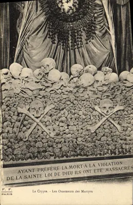 A Cripta - Os Ossos dos Mártires — F. F. Paris