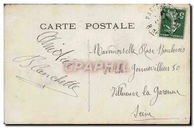 Niña afectuosa — con teléfono — Bonne Apprécie, n°314 — Reverso