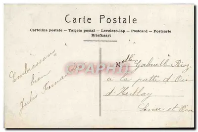 Due bambini in una slitta — scena invernale — JAK Parigi — Verso