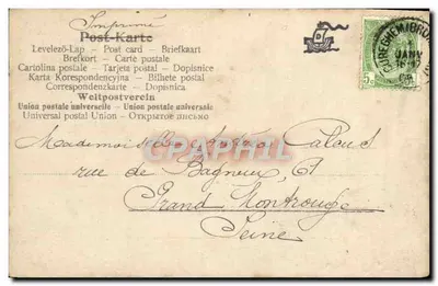Najlepsze życzenia! — 1905 — Anna — 2083/218 — Rewers