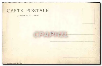 Mortaiere da 81 — Georges Lang, Parigi — Verso