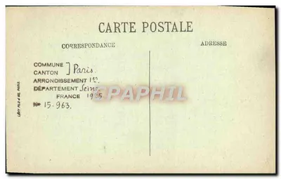 Paris — Igreja de Saint-Léu — Le Chœur — LL — Verso