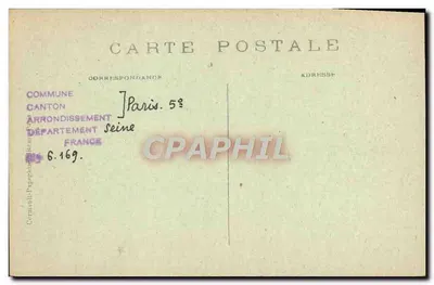 Paryż — Panthéon — A.P. n°217 — Rewers