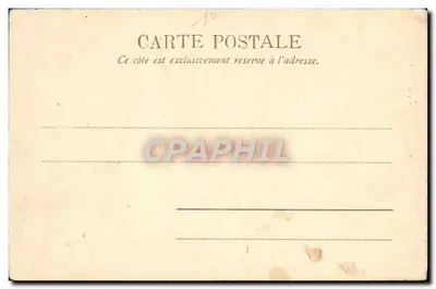 Il Louvre - Porte del Carrousel — Parigi — editore Témoignage, n° 10006 — Verso