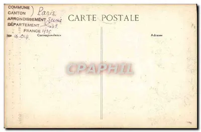 Igreja de Saint-Gervais — Detalhes da destruição após o bombardeio — n° 16.014 — Verso