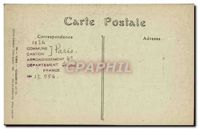 Paris — Notre-Dame — O Contorno do Coro — JND. 149.E.B. — Verso