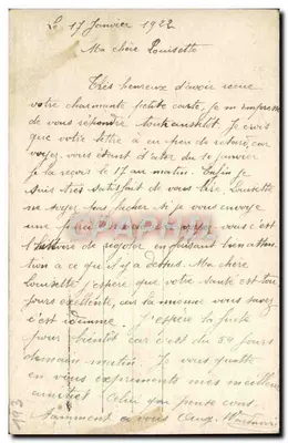 Banque de l'Amour — Cupom para cinco beijos — editor REX, n° 252 — Verso