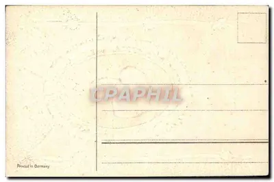 Dois pintinhos — decoração floral e fita — editor C&S — Verso