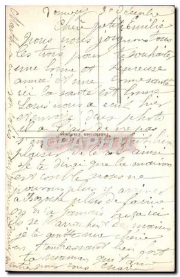 Mulher com margaridinhas — Boa Ano — editor Via, n° 411 — Verso