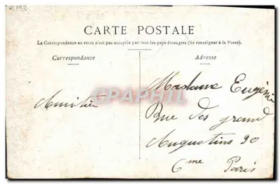 Cléo de Mérode e Legault — Ópera — Editor Benque, n° não visível — Verso