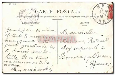 Cléo de Mérode — Ópera — M.J.S. — Verso