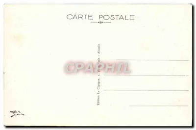 Sartène (Korsyka) — Katedra św. Damiana — Wydawnictwo La Cigogne, Alaacco — Rewers