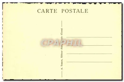 Calanches de Piana — Korsyka — nr 1039 — Rewers