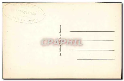 Seminarii i Reche Świętego Ducha — Piekne miejsca w Franche-Comté — Wydawnictwo C. L. B. — N° 552 — Rewers
