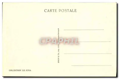 Morez — Vista Geral — Collection Le Jura — Verso