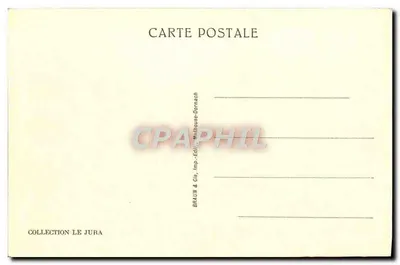 Saint-Claude — panoramiczny widok — kolekcja Le Juba — Rewers