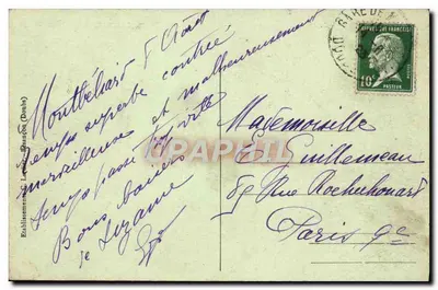 Montbéliard (Doubs) — Zamek — C. Léon Brancion, nr 1769 — Rewers