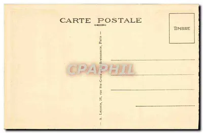 Malmaison (S.-et-O.) — A Sala do Conselho — Council Chamber — Verso