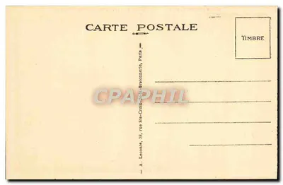 Malmaison (S.-et-O.) — O Mausoléu do Príncipe Imperial — A. Leconte, Paris — Verso