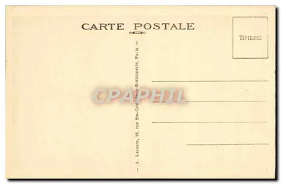 Malmaison (S.-et-O.) — Sala jedynkowa i Surtouts de Table — A. Leconte, Paryż — Rewers