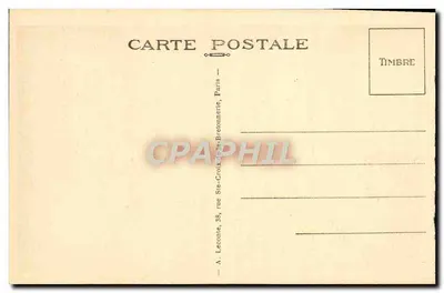 Malmaison (S.-et-O.) — A Sala do Conselho — Council Chamber — Tuy — Verso