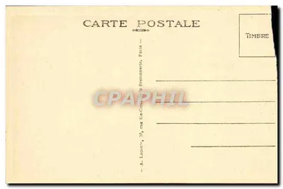 Malmaison (S.-et-O.) — A Câmara de Bonaparte e os Lembranças de Ste-Hélène. — Verso