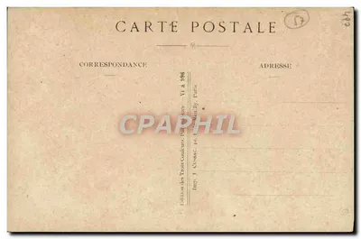 A Lorena é Francesa! — Victor Hugo — Edição dos Três Confeurs, Paris — Verso