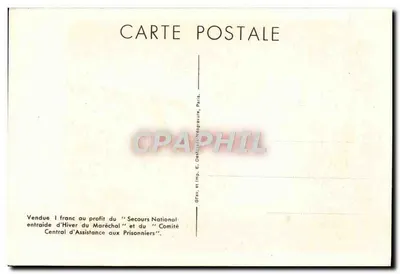 Mariscal Philippe Pétain — citação — V. 1193 — Verso