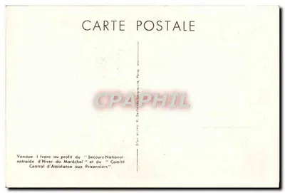 Marzec Philippe Pétain – «Daję Francji moją osobę» – E. Delorme, N° V.2002 — Rewers