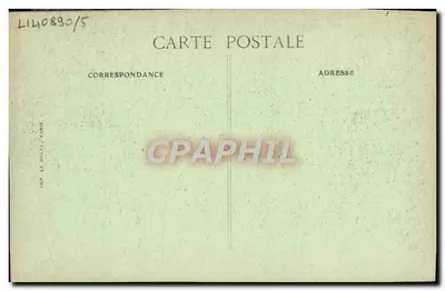 As Fiestas da Vitória em Paris — 14 de julho de 1919 — Desfile do Marechal Pétain — Imp. Le Déléy, Paris — Verso