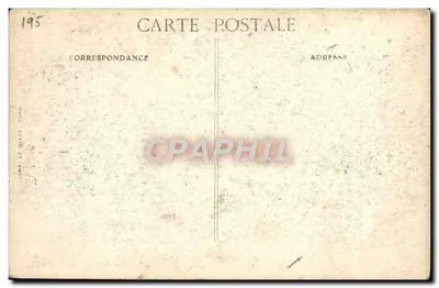 Las Fiestas de la Victoria en París — 14 de julio de 1919 — Desfile del Mariscal Pétain — Reverso
