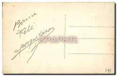 Desfile das tropas vitoriosas — 14 de julho de 1919 — Maréchal Pétain — Verso