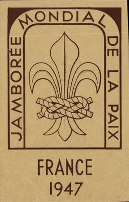 Jamborée Mundial da Paz — França 1947 — Editor não identificado