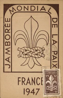 Jamborée Mundial da Paz — França 1947 — Editor: Postes Françaises