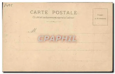 Retrato de M. Brunetière — fotógrafo Reutlinger — Paris — Verso