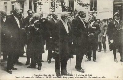 Funeral of Mr. Chauchard — 10 June 1909 — C. Makuit, phot. publ. Paris