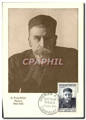 Dr Émile Roux — Médico 1853-1933 — Editora G. Paribon et E. Prignier