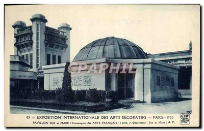 Pavillon SUE et MARE — Exposition Internationale des Arts Décoratifs — Paris 1925 — Compagnie des Arts Français