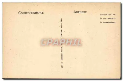 Esplanade des Invalides — Vue sur le Pavillon G. Crès et Cie et Tour des Vins de Champagne-Alsace — Exposition des Arts Décoratifs Modernes, Paris 1925 — Verso