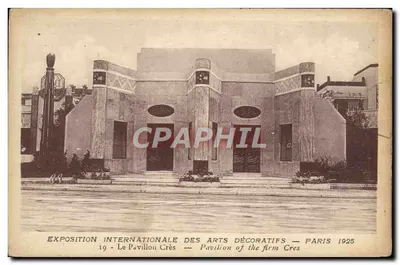 Exposição Internacional dos Artes Decorativas — Pavilhão da firma Cres — Paris 1925