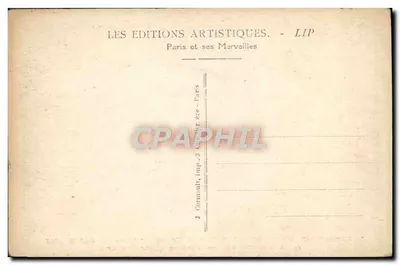 Exposição Internacional dos Artes Decorativas — Pavilhão da firma Cres — Paris 1925 — Verso
