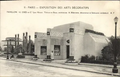 Paris — Exposition des Arts Décoratifs — Pavillon 'G. Crès et C.'