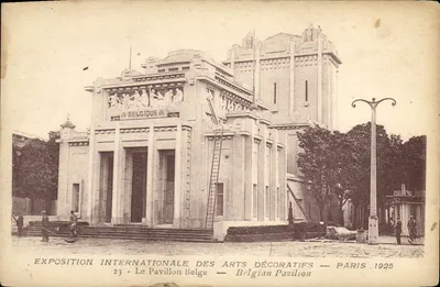 Pavillon BelgijSKI — Międzynarodowa Wystawa Sztuki Dekoracyjnej — Paryż 1925